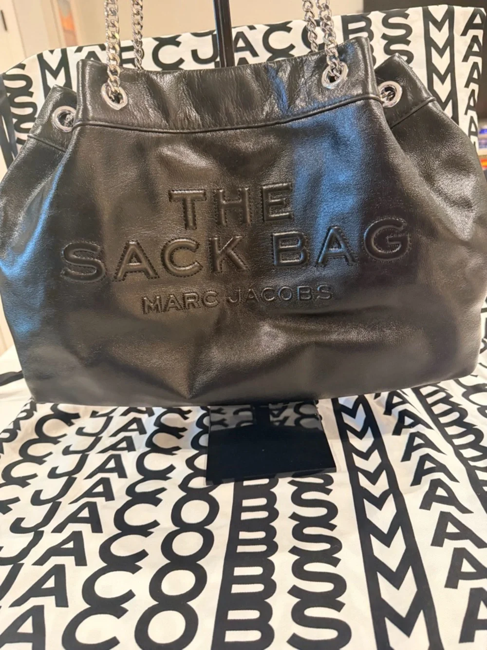 Large chain sack bag - Marc Jacobs - Picture 7 of 16